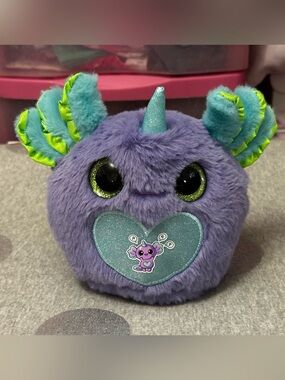 Rainbocorns Axolotlcorn Furry Purple & Teal Axolotl